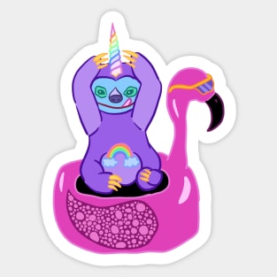 Adorable Sloth-icorn! Sticker